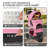 Foldable Pet Stroller, 3 Wheels Folding Carrier Jogger Stroller for Dogs Cats with Canopy and DIY Stickers-101628882