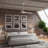 Hunter 52 inch ZenTech 3-Blade  Wi-Fi ENERGY STAR® Damp Rated Ceiling Fan with LED Light Kit and Handheld Remote-1901631400-1901631401