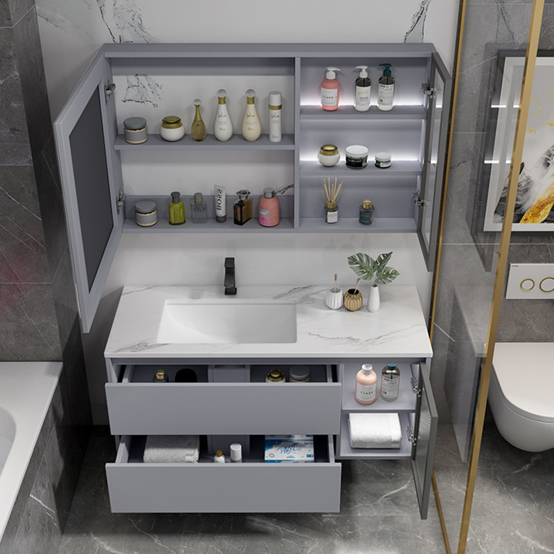 Italian-style simple bathroom cabinet