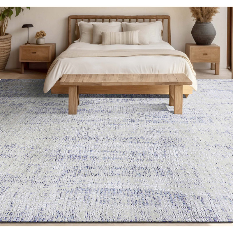 Wool Area Rug, Rectangle 10' x 14'
