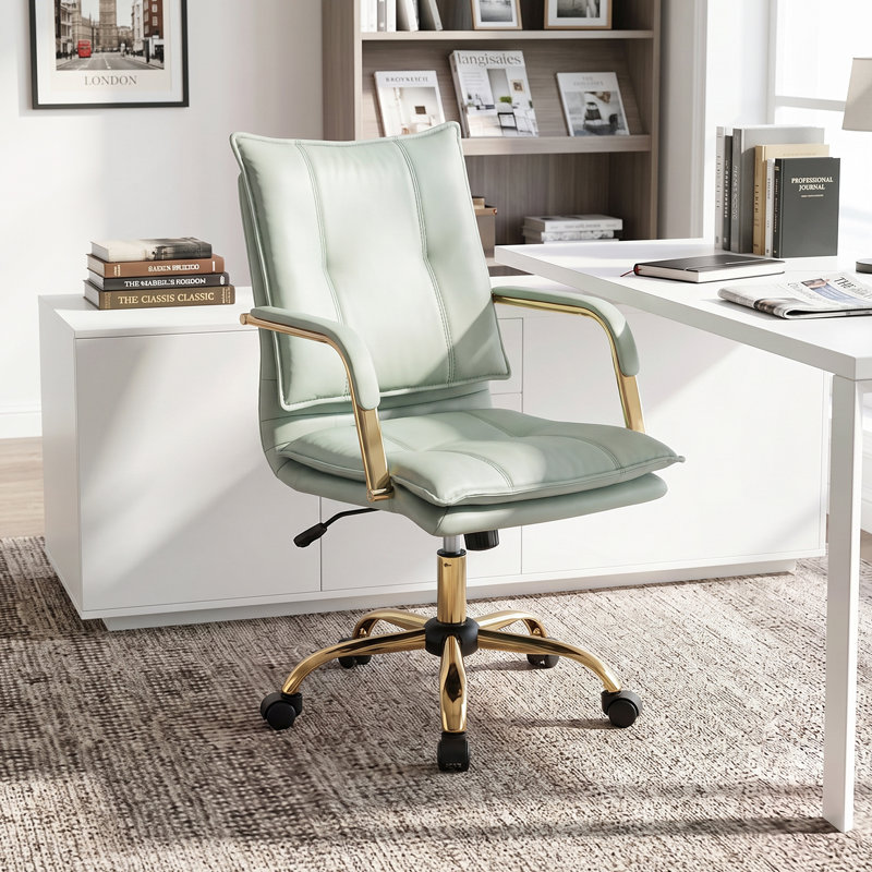 Office Chair, Light Green