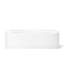 Windward 72" x 42" Alcove Soaking Acrylic Bathtub-1295610532-1222541145