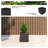 Urta Square Fiberstone Planter Modern Handmade MGO Clay Plant Pot with Drainage Holes for Indoor & Outdoor Use-119480098-119480120