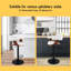 Yakira Swivel Upholstered Adjustable Height Counter Stool-1182392763-1162284602