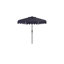 Outdoor Venice Single Scallop Crank Outdoor Push Button Tilt Umbrella-1105161503