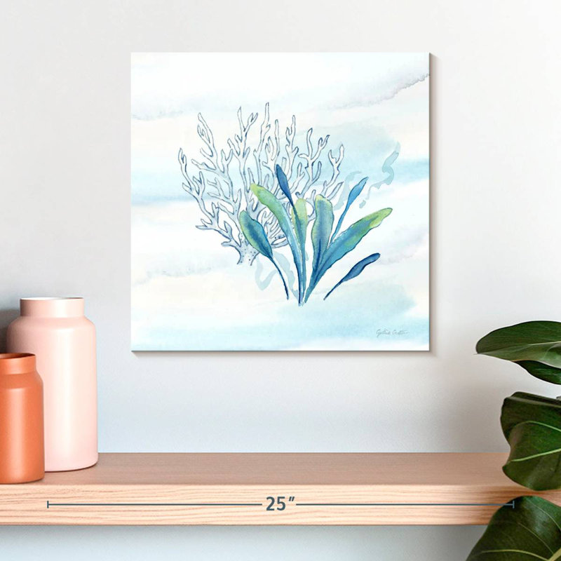 Brampt Great Blue Sea VI, 16" H x 16" W