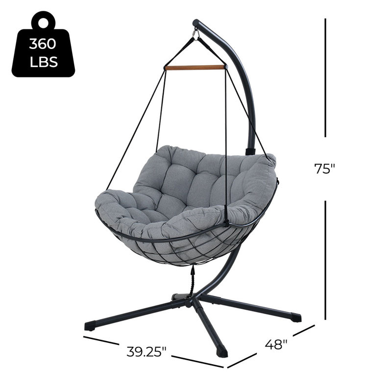 Loucks Swing Spring Chair With Stand