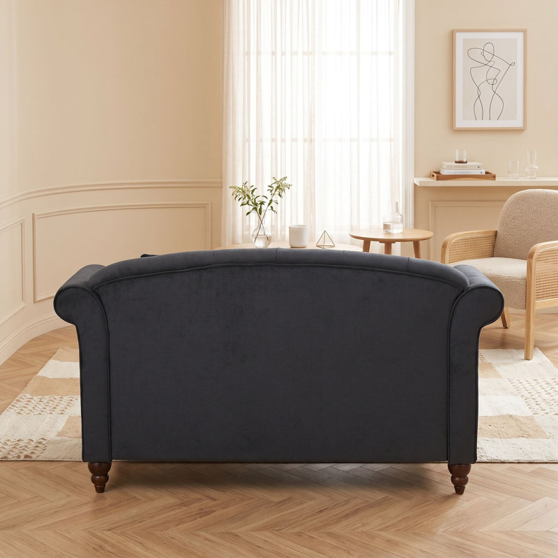 Chaise longue double avec deux coussins décoratifs