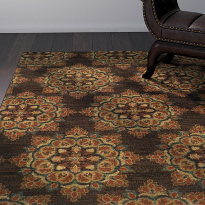 Tapis brun / noir Miriana