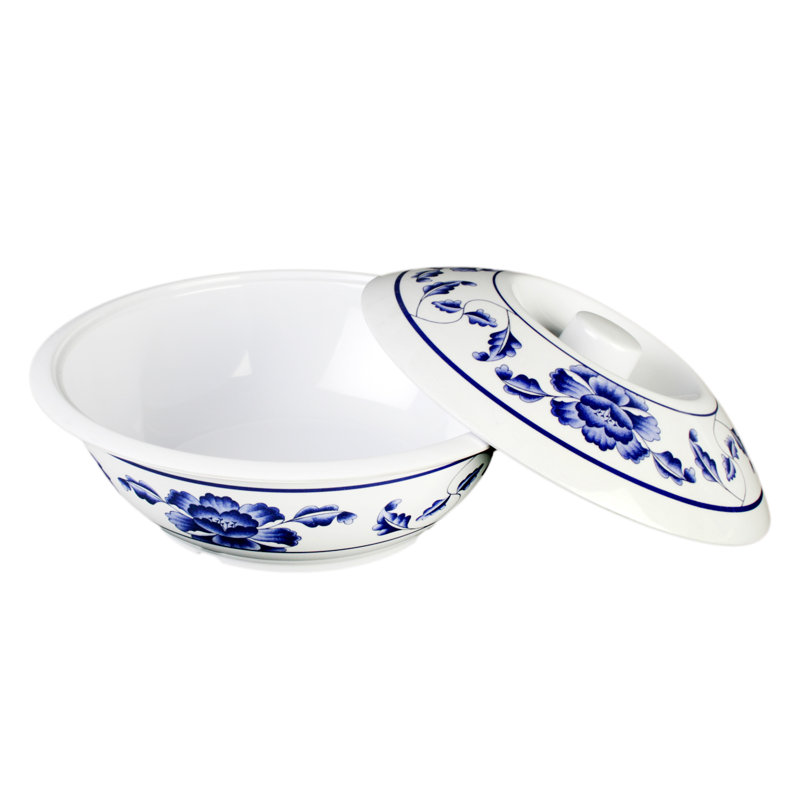 Thunder Group Inc. Lotus Melamine Serving Bowl