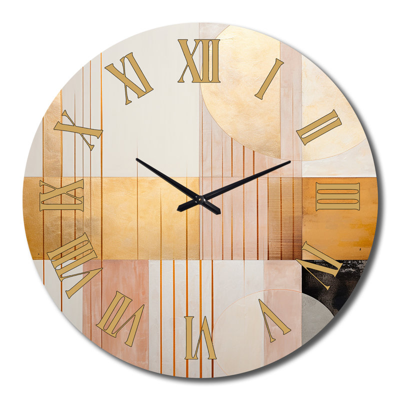 Horloge murale en métal, Grand
