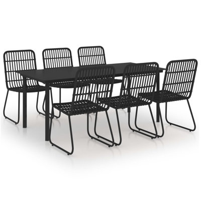 Lathrop 6 - Person Patio Dining Set with Rectangular Table