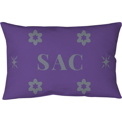 Coussin 20 pouces x 14 pouces Sacramento Basketball