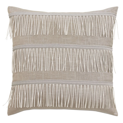 Isolde Fringed Throw Pillow