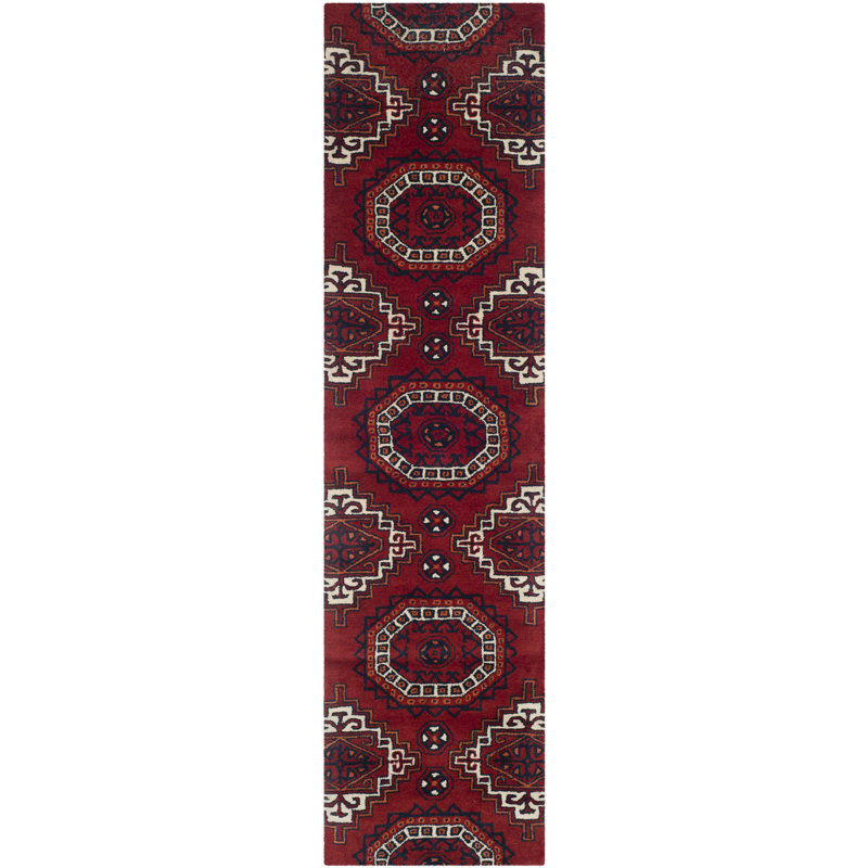 Kouerga Wool Southwestern Rug, Runner 2'3" x 9'