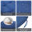 2-piece Chair Cushions – Waterproof Uv-resistant Polyester Seat & Back Cushions,string Ties, Perfect For Indoor/outdoor Patio Furniture-594095341