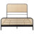 Begic Open Cane Webbing Metal Bed-489499383-489499369