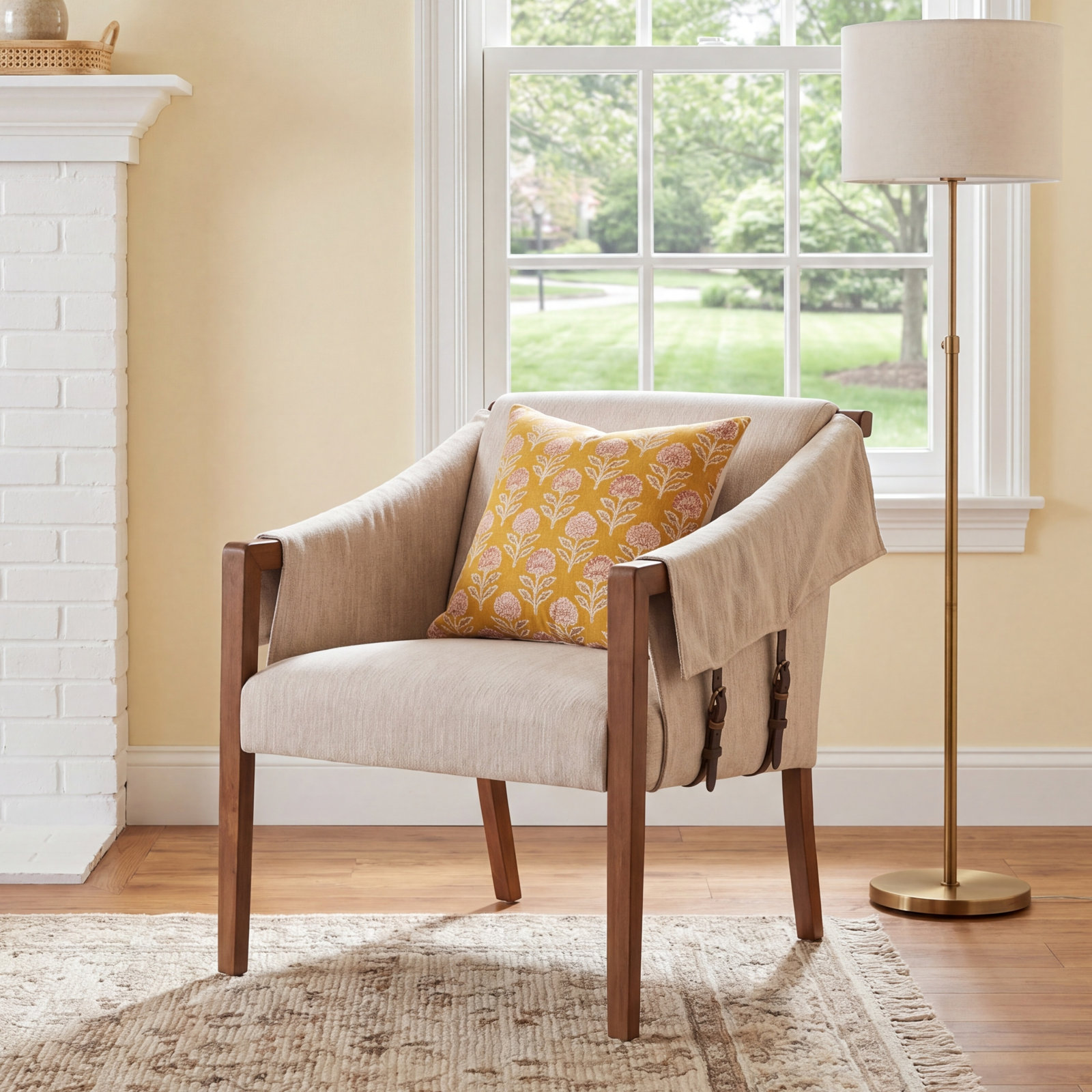 Johnthomas Upholstered Club Chair