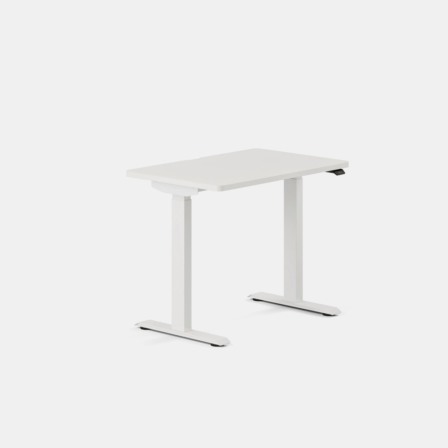 Duo Standing Desk, 47.3" H x 36" W x 24" D, White, White