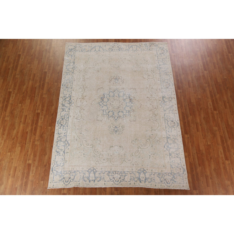 Tapis traditionnel délavé 8 x 11