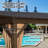 Aluminum Patio Gazebo Lean to Wall Mounted Pergola with Sloping Galvanized Steel Roof-96161382