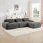 Canapé modulaire en forme de L sans assemblage Design ergonomique adapté aux animaux de compagnie-118321438