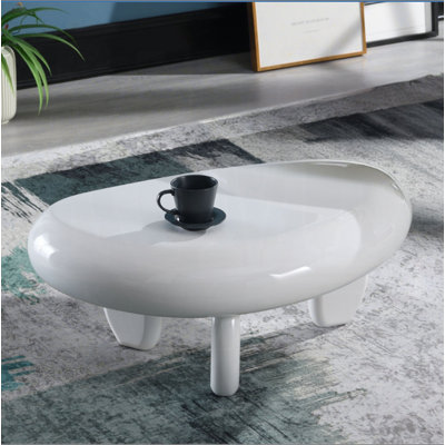 Table de bout ultrabrillante