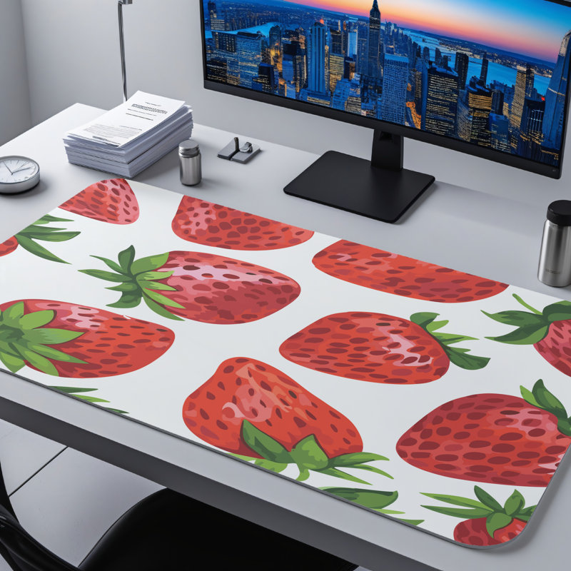Polyester Desk Pad, 31.5x15.5