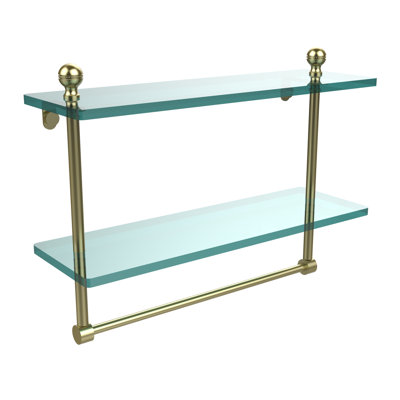 Morosini 2 Piece Tiered Shelf with Towel Bar