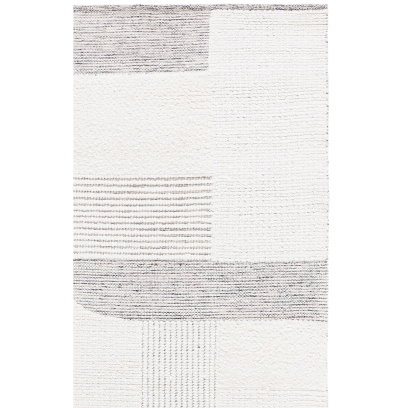 Natura 506 80% laine tissée à la main; Tapis à motifs géométriques 20% coton, Rectangle 4pi x 6 pi