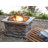 Rectangle Stone Wood Burning Smokeless Fire Pit