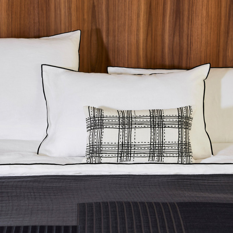 Madura Throw, W180 x L280cm, Black