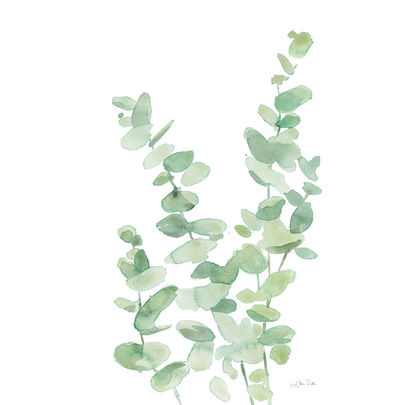 " Eucalyptus II ", 18" H x 12" W, No, Wrapped Canvas