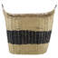 Panier de rangement deux tons Solana Seagrass