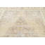 Tapis décoratif en laine de conception unique noué à la main des années 1970 beige Tabriz 6 pi 6 po x 9 pi 10 po
