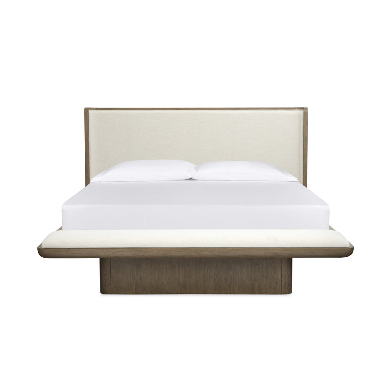 Queen Upholstered Platform Bed