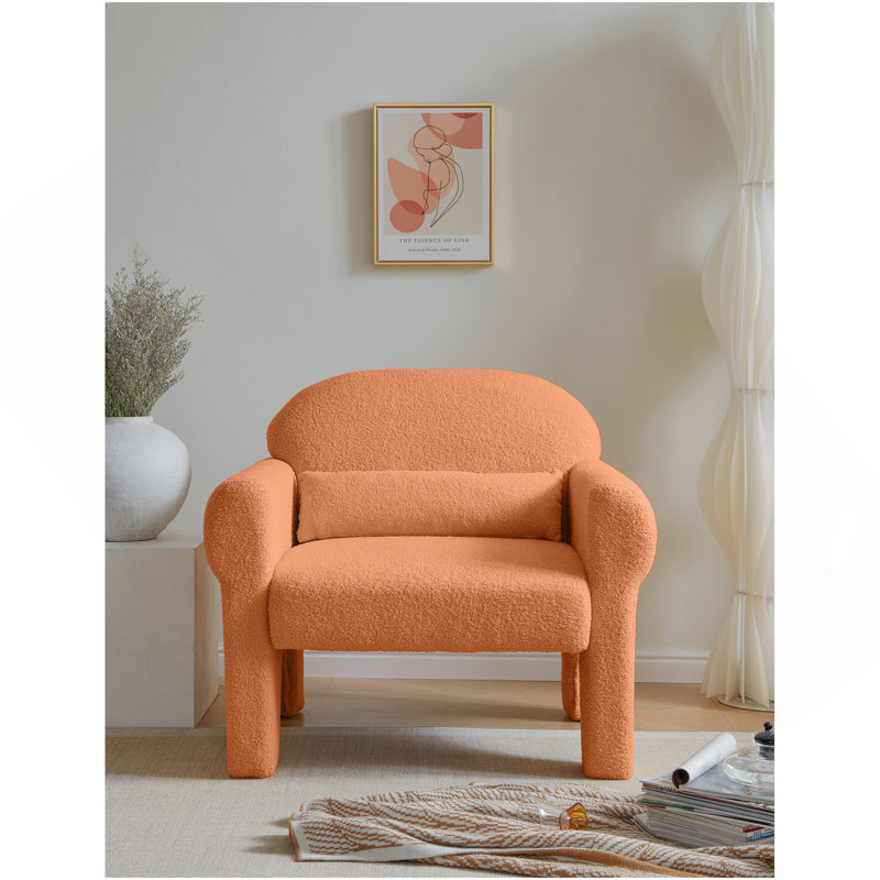 Ensemble de canapé-lit 2 pièces, causeuse moderne en tissu et fauteuil d'appoint pour le salon