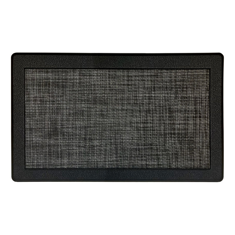Tapis anti-fatigue Arainna, Rectangle 1 pi 6 po x 2 pi 6 po, Noir, noir, noir, noir