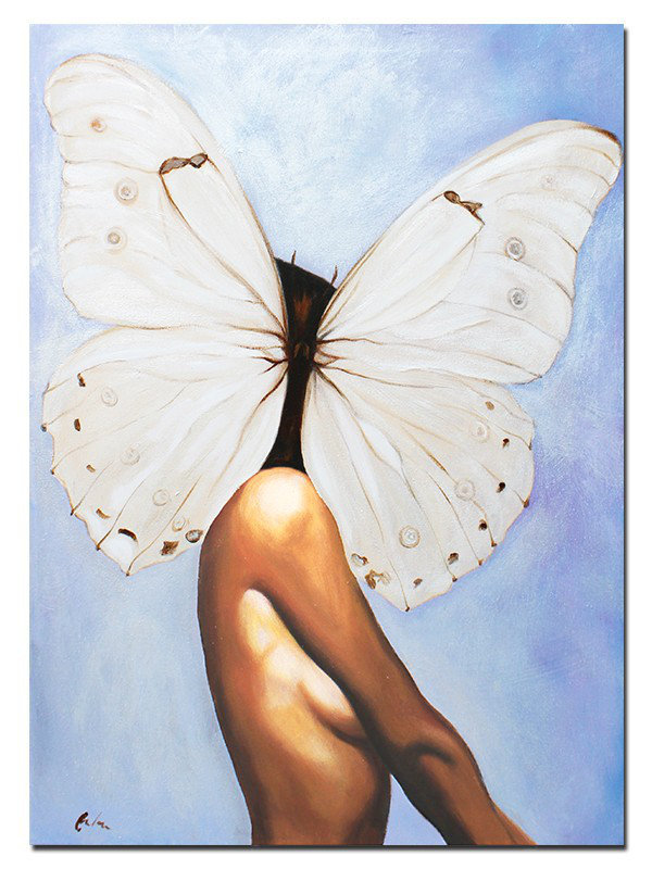 Single Picture Frame Print on Canvas, Wrapped canvas, 70cm H x 50cm W x 3cm D, No