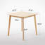 Rowley 2 - Person Rubberwood Solid Wood Modern Dining Table Set-94397717