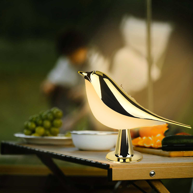 Lampe Pie - champagne, Doré
