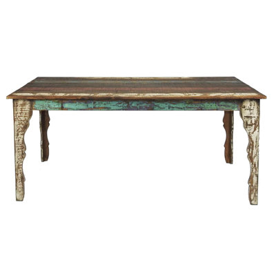 Dilks Pine Solid Wood Dining Table