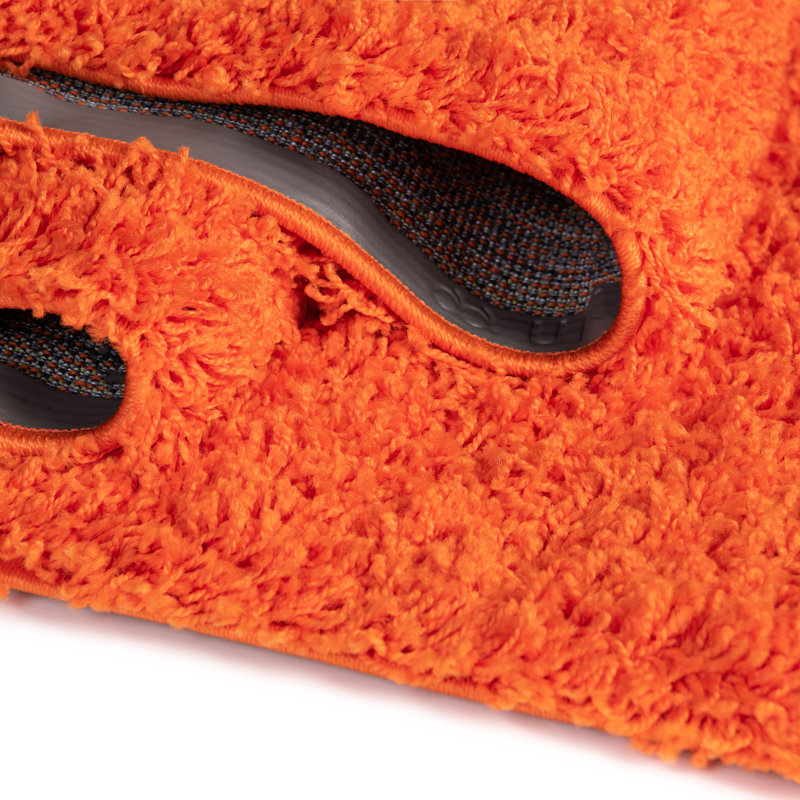 Tapis orange Renesha, Tapis de couloir 2 pi 2 po x 6 pi 5 po