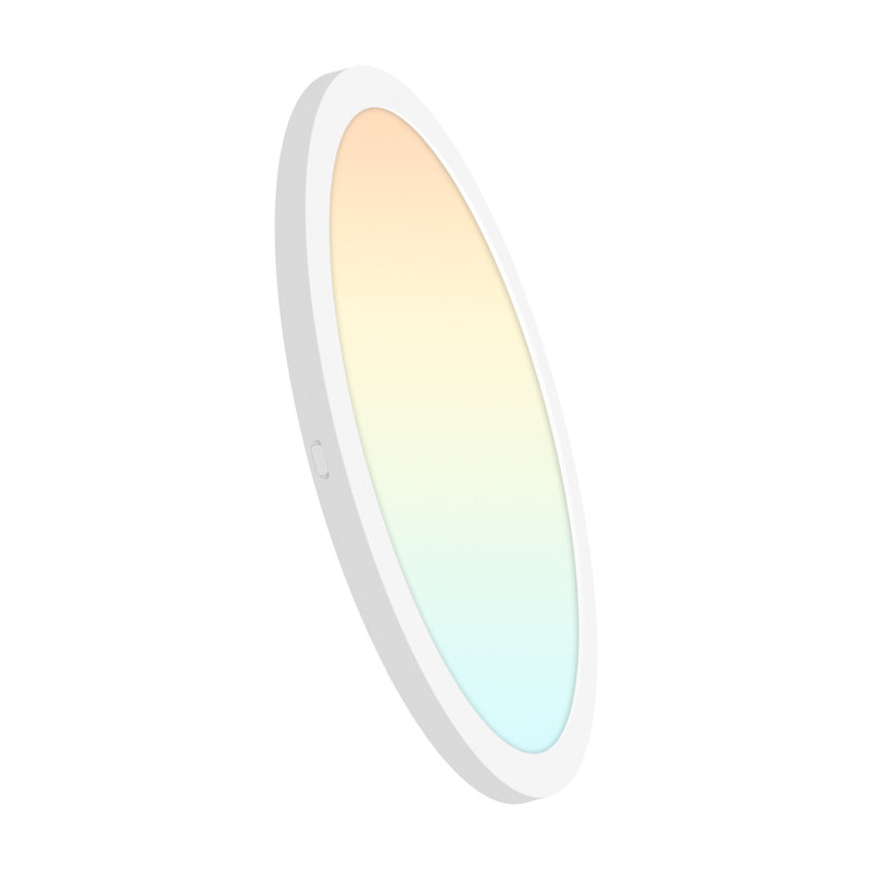Jenivieve LED Round Slim Flush Mount Ceiling Light,5/7/9/12/16/24 inch LED Close To Ceiling Light for Bedroom, Kitchen, Office,Closet,Laundry Room