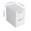 Armoire de salle de bain 12 po, 2 tiroirs à fermeture en douceur, fixation flottante, blanc brillant