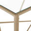 Emmalee 100cm Glass Top Console Table-987042068