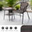 4Pcs Stackable Rattan Patio Chairs-124769726