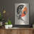Ivy Bronx 'Logo Sapce Vintage Black And Orange' by Momart Metal Wall Art-184270680
