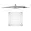 Lima Thermostatic Rain Shower Set with Ultra-Thin Square Showerhead
