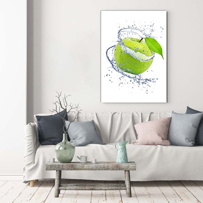 Green Apples - Wrapped Canvas Print